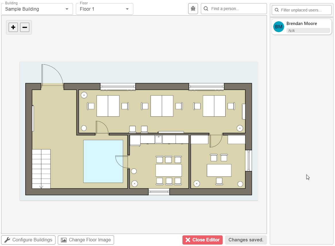 Screenshot of chart viewer